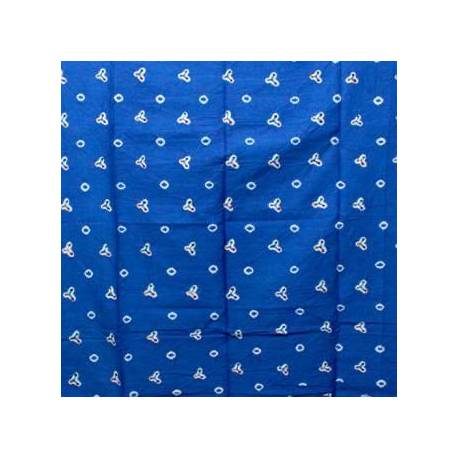 Bahan 2 m Kebayak Kembang cengkeh Biru muda MYT