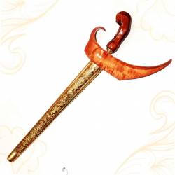 Keris Ladrang Solo Akasia Kuning slorok kerawang