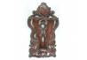 Tempat Keris Dinding Doubel tombak tengah Nogo PB 33X57 cm WYM