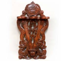 Tempat Keris Dinding Doubel Pakubuwono Nogo lung tombak tengah 32x56 WYM