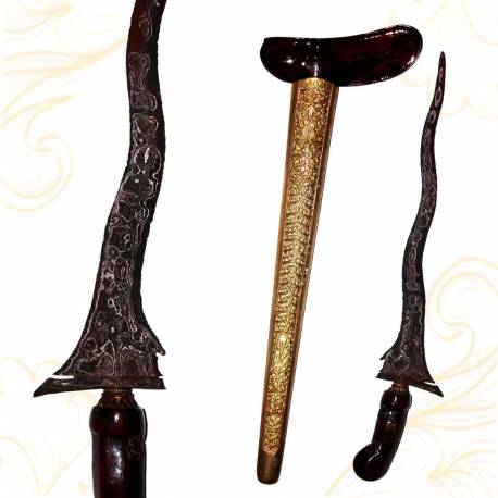 Keris Pendowo lare uler lulut Mataram Senopaten (B1) PSK