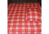 Sprei / Bedspread Katun double 2x2 m  4 Bantal + 2 Guling orange MHD