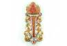 Tempat Keris Dinding Tanggung Grenjeng lung HB 23X52 cm WYM CTP 125