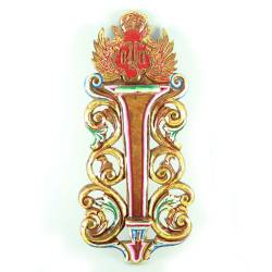 Tempat Keris Dinding Tanggung Grenjeng lung HB 23X52 cm WYM CTP 125
