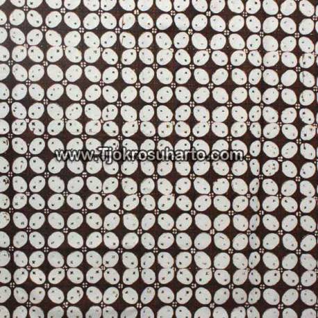 Batik Yogya Cap Petilan Kawung Besar BTN
