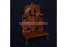 Standar Keris duduk merak kembar isi 3 22x40x52 cm WYM