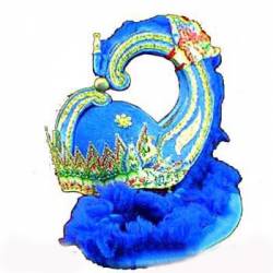 Irah-irahan Monyet Anilo (Biru) SGM