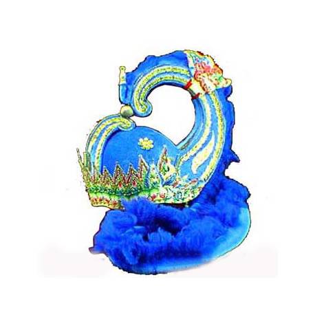 Irah-irahan Monyet Anilo (Biru) SGM