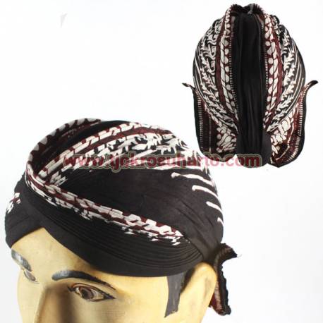 Blangkon Yogya Cap Modang Kusumo DHC 066 Hitam 58