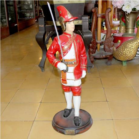 Patung Prajurit Kraton 60 cm Wirobrojo GND