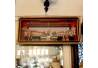 Pigura Dalang sinden gareng wayang kulit 100x45X13 cm Punokawan WWW