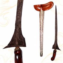 Keris Jalak Tilam Upih Kulit Semongko Mataram (B2)