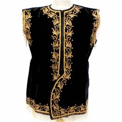 Baju Golek Yogya Bludru Minyak LLL Hitam SGM