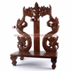 Standar keris duduk lung nogo isi 3 16x20x48 cm WYM