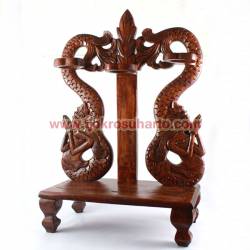 Standar keris duduk lung putri duyung isi 3 16x20x48 cm WYM