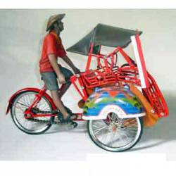 Becak Orang Kayu Cat SYN