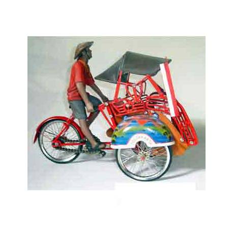 Becak Orang Kayu Cat SYN