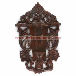 Tempat Keris Dinding lung ceplok isi 3 32x 55 cm WYM
