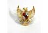Hiasan Mobil Garuda Pancasila Cor Emas 8 cm GCC 326