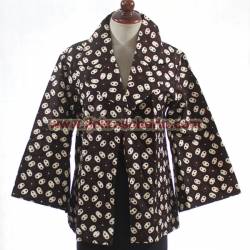 Blus kantoran lurik batik HGG