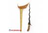 Keris Panimbal luk 9 Triman kinatah emas wedono 5 (A1)