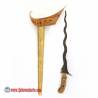 Keris Panimbal luk 9 Triman kinatah emas wedono 5 (A1)