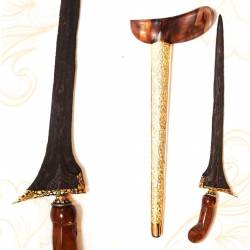 Keris Jalak Ngore Kinatah limang wedono Emas ilining warih Mataram (A) V10