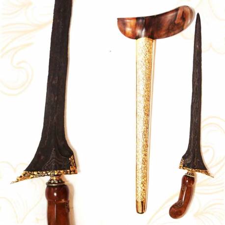 Keris Jalak Ngore Kinatah limang wedono Emas ilining warih Mataram (A) V10