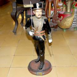 Patung Prajurit Kraton 60 cm Bugis GND