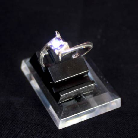 Cincin Perak 925 Lengkung Batu Circon no. 20