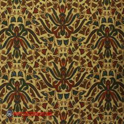 Bahan Hem/rok Batik printing daun 215x110 cm EST