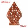 Tempat Keris Dinding Doubel  Gunungan 32x54 cm WYM (1)