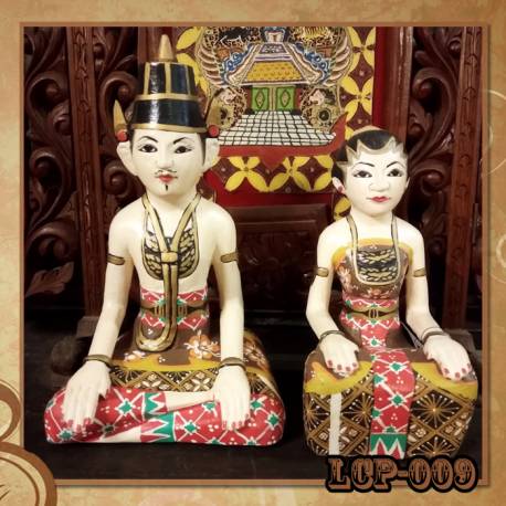 Loro Blonyo Basahan 30 cm Cat ZNL