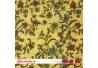 Bahan hem/rok printing sogan Colet mawar biru 240x100 cm cm EST