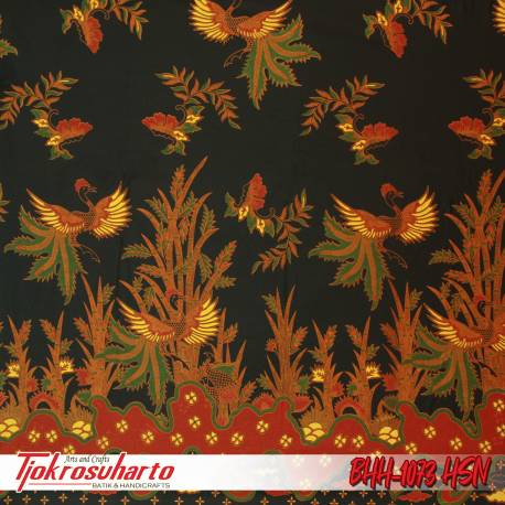 Bahan Hem Printing katun sunforest colet Warna D 240X115 cm HSN