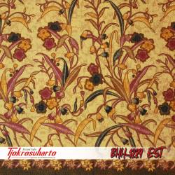 Bahan Hem/rok printing Cendrawasih colet bledak 220x105 cm EST
