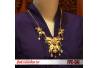 Kalung antik emas batu FMM 611