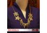 Kalung Trap Bintang daun emas FMM 614 AGS