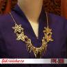 Kalung Trap Bintang daun emas FMM 614 AGS