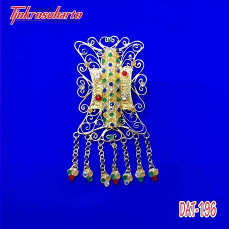 Bros Aceh Batu AGS emas DMT 331 Rujak Wuni 12x6cm