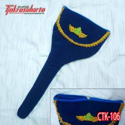 Sarung keris bludru logo PA rit